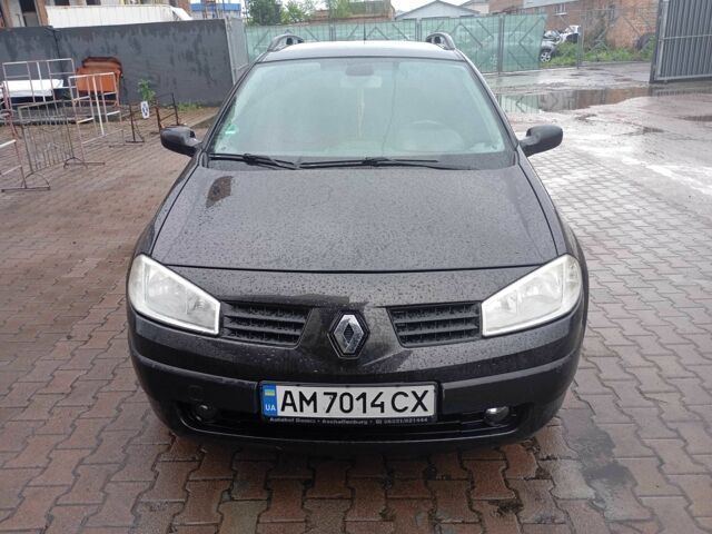 Черный Рено Меган, объемом двигателя 1.6 л и пробегом 254 тыс. км за 3700 $, фото 1 на Automoto.ua