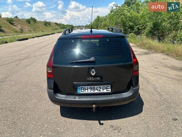 Черный Рено Меган, объемом двигателя 1.9 л и пробегом 298 тыс. км за 3800 $, фото 1 на Automoto.ua