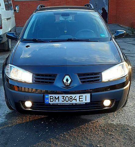 Черный Рено Меган, объемом двигателя 16 л и пробегом 199 тыс. км за 5600 $, фото 1 на Automoto.ua