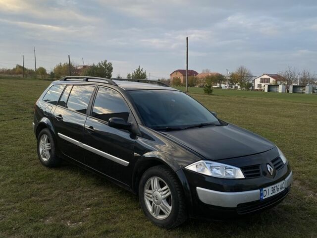 Черный Рено Меган, объемом двигателя 1.6 л и пробегом 290 тыс. км за 3750 $, фото 1 на Automoto.ua