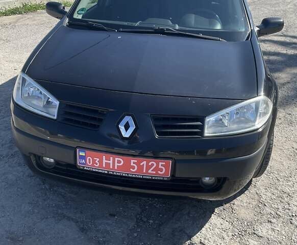 Чорний Рено Меган, об'ємом двигуна 1.6 л та пробігом 187 тис. км за 5500 $, фото 1 на Automoto.ua
