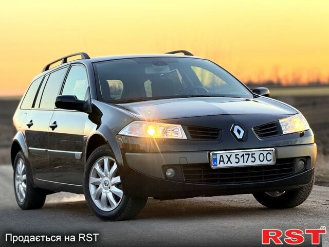 Черный Рено Меган, объемом двигателя 2 л и пробегом 200 тыс. км за 4250 $, фото 1 на Automoto.ua