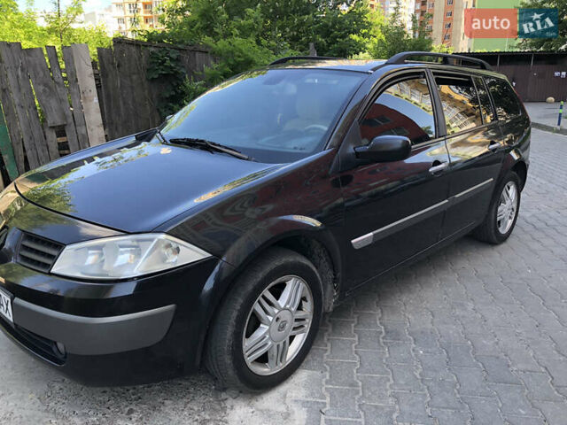 Черный Рено Меган, объемом двигателя 1.46 л и пробегом 345 тыс. км за 4300 $, фото 1 на Automoto.ua