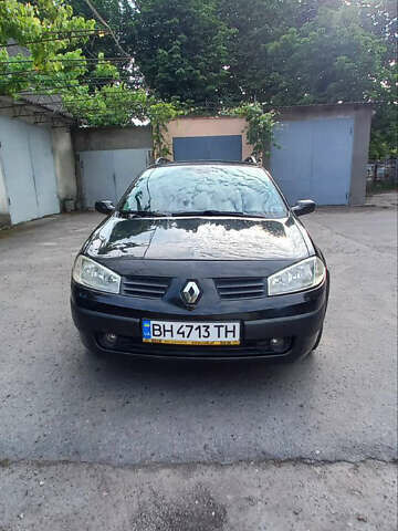 Черный Рено Меган, объемом двигателя 1.6 л и пробегом 215 тыс. км за 5000 $, фото 1 на Automoto.ua