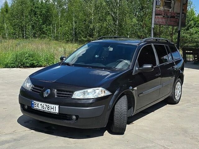 Черный Рено Меган, объемом двигателя 1.87 л и пробегом 261 тыс. км за 4424 $, фото 1 на Automoto.ua