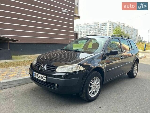 Чорний Рено Меган, об'ємом двигуна 1.6 л та пробігом 268 тис. км за 4600 $, фото 1 на Automoto.ua