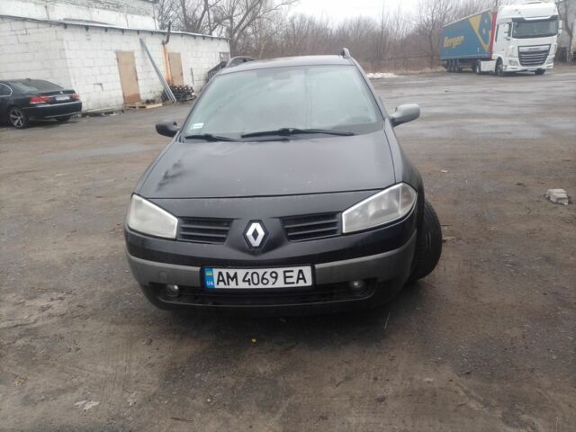 Чорний Рено Меган, об'ємом двигуна 2 л та пробігом 330 тис. км за 4200 $, фото 1 на Automoto.ua