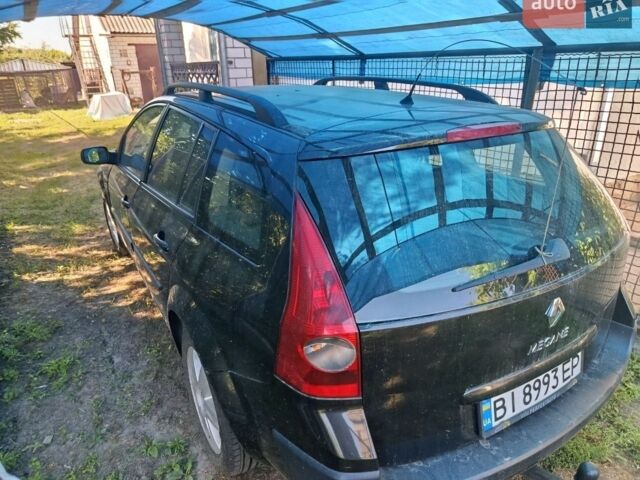 Чорний Рено Меган, об'ємом двигуна 1.6 л та пробігом 215 тис. км за 5300 $, фото 1 на Automoto.ua