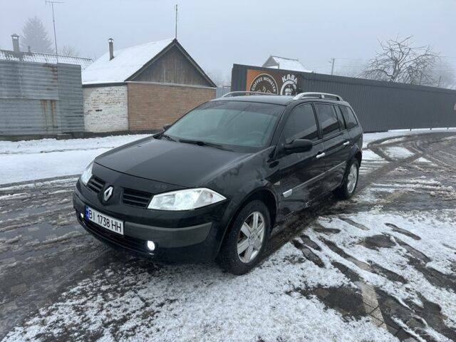 Чорний Рено Меган, об'ємом двигуна 1.5 л та пробігом 200 тис. км за 4500 $, фото 1 на Automoto.ua