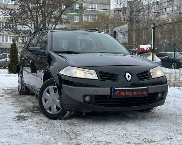 Черный Рено Меган, объемом двигателя 1.6 л и пробегом 171 тыс. км за 5700 $, фото 1 на Automoto.ua