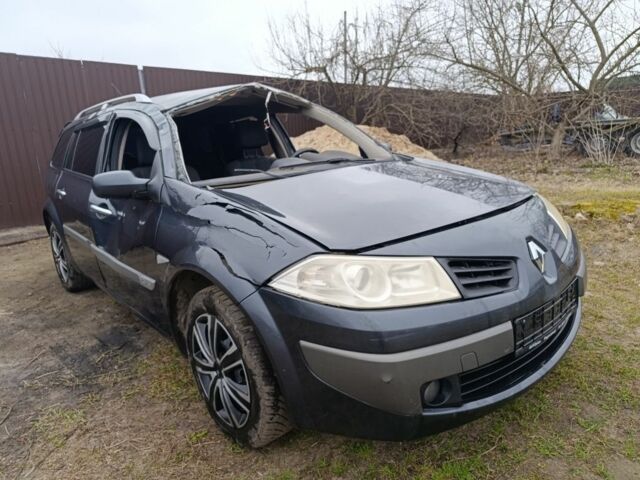 Черный Рено Меган, объемом двигателя 2 л и пробегом 200 тыс. км за 1750 $, фото 1 на Automoto.ua