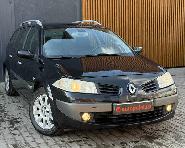 Чорний Рено Меган, об'ємом двигуна 1.6 л та пробігом 258 тис. км за 4800 $, фото 1 на Automoto.ua
