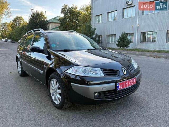 Чорний Рено Меган, об'ємом двигуна 1.6 л та пробігом 141 тис. км за 5550 $, фото 1 на Automoto.ua