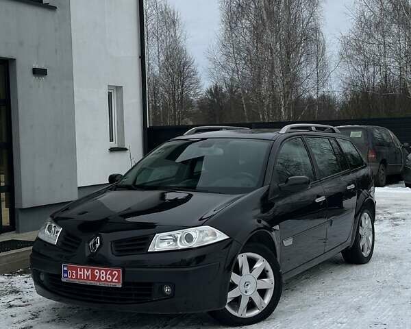 Чорний Рено Меган, об'ємом двигуна 2 л та пробігом 274 тис. км за 5600 $, фото 1 на Automoto.ua