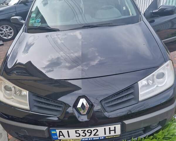 Черный Рено Меган, объемом двигателя 1.6 л и пробегом 253 тыс. км за 5200 $, фото 1 на Automoto.ua