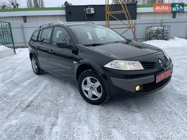 Чорний Рено Меган, об'ємом двигуна 1.6 л та пробігом 185 тис. км за 5700 $, фото 1 на Automoto.ua