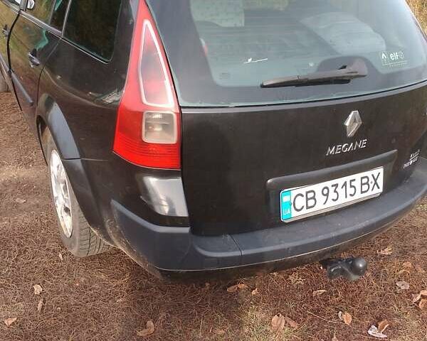 Черный Рено Меган, объемом двигателя 1.5 л и пробегом 336 тыс. км за 4600 $, фото 1 на Automoto.ua