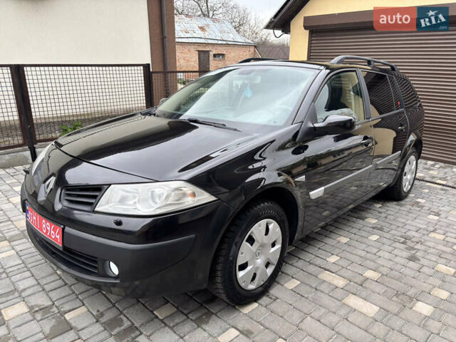 Черный Рено Меган, объемом двигателя 1.6 л и пробегом 229 тыс. км за 5400 $, фото 1 на Automoto.ua