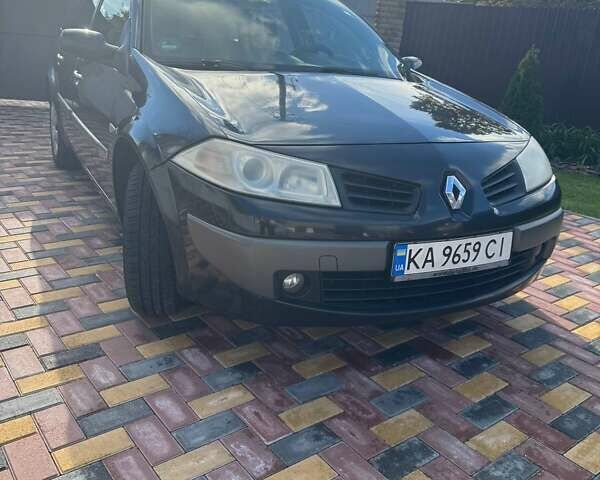 Черный Рено Меган, объемом двигателя 1.6 л и пробегом 348 тыс. км за 4700 $, фото 1 на Automoto.ua