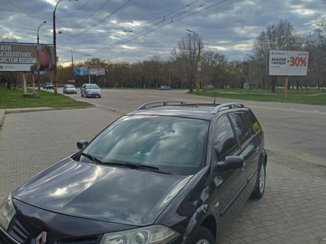 Черный Рено Меган, объемом двигателя 2 л и пробегом 265 тыс. км за 5000 $, фото 1 на Automoto.ua