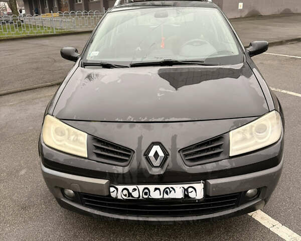 Черный Рено Меган, объемом двигателя 1.6 л и пробегом 257 тыс. км за 4500 $, фото 1 на Automoto.ua