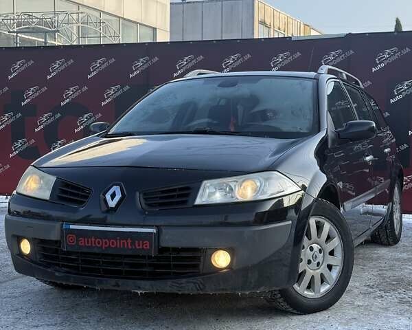 Черный Рено Меган, объемом двигателя 1.6 л и пробегом 258 тыс. км за 4800 $, фото 1 на Automoto.ua