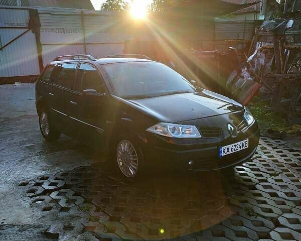 Черный Рено Меган, объемом двигателя 2 л и пробегом 200 тыс. км за 6150 $, фото 1 на Automoto.ua