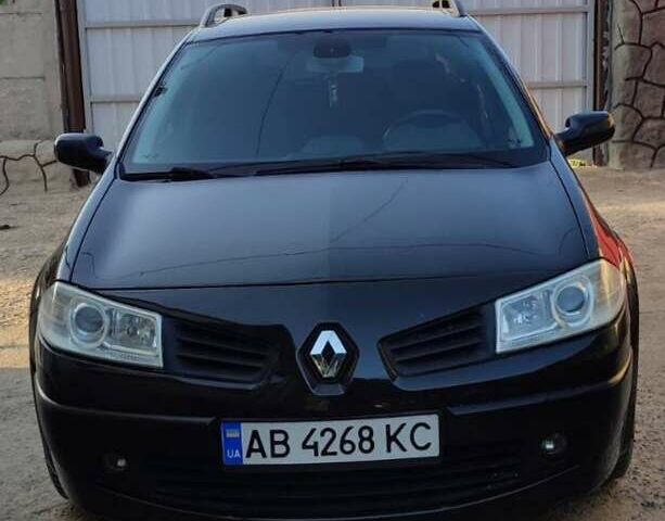 Черный Рено Меган, объемом двигателя 1.6 л и пробегом 198 тыс. км за 5400 $, фото 1 на Automoto.ua