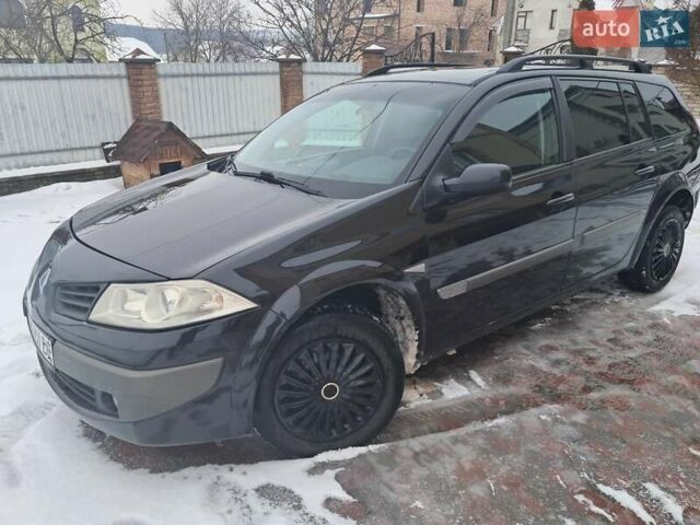 Черный Рено Меган, объемом двигателя 1.46 л и пробегом 363 тыс. км за 4600 $, фото 1 на Automoto.ua