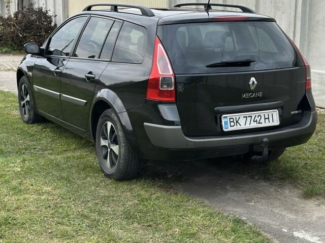 Черный Рено Меган, объемом двигателя 1.9 л и пробегом 406 тыс. км за 4699 $, фото 1 на Automoto.ua