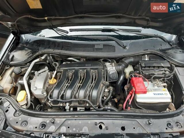 Чорний Рено Меган, об'ємом двигуна 1.6 л та пробігом 250 тис. км за 4500 $, фото 1 на Automoto.ua