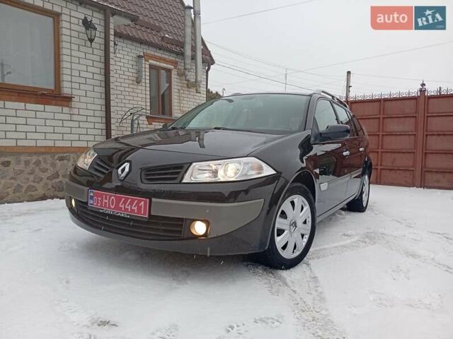 Черный Рено Меган, объемом двигателя 1.6 л и пробегом 217 тыс. км за 5700 $, фото 1 на Automoto.ua