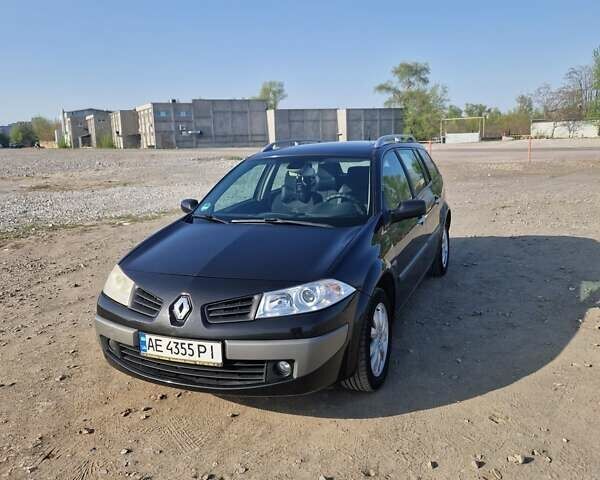 Черный Рено Меган, объемом двигателя 1.6 л и пробегом 256 тыс. км за 7000 $, фото 1 на Automoto.ua