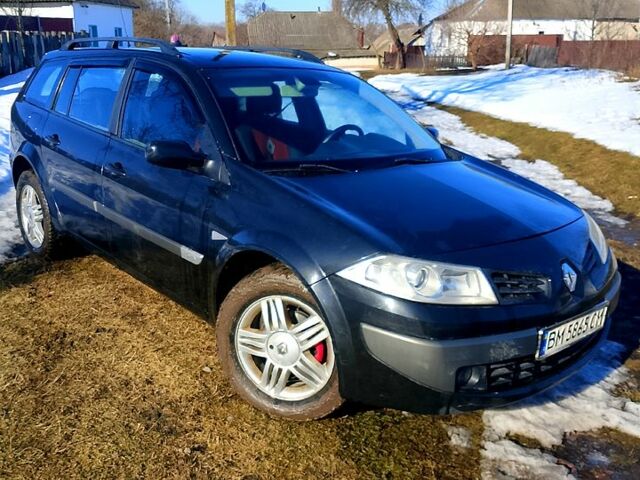 Чорний Рено Меган, об'ємом двигуна 1.6 л та пробігом 220 тис. км за 5200 $, фото 1 на Automoto.ua