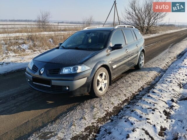 Чорний Рено Меган, об'ємом двигуна 1.9 л та пробігом 274 тис. км за 4800 $, фото 1 на Automoto.ua