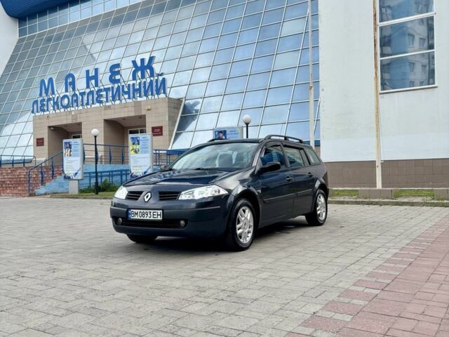 Черный Рено Меган, объемом двигателя 1.6 л и пробегом 233 тыс. км за 4500 $, фото 1 на Automoto.ua