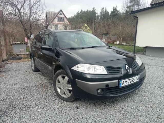 Чорний Рено Меган, об'ємом двигуна 2 л та пробігом 314 тис. км за 4900 $, фото 1 на Automoto.ua