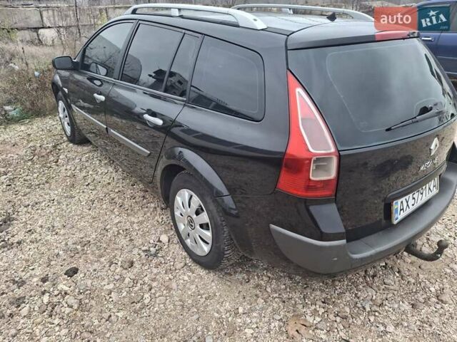 Черный Рено Меган, объемом двигателя 1.6 л и пробегом 215 тыс. км за 5700 $, фото 1 на Automoto.ua