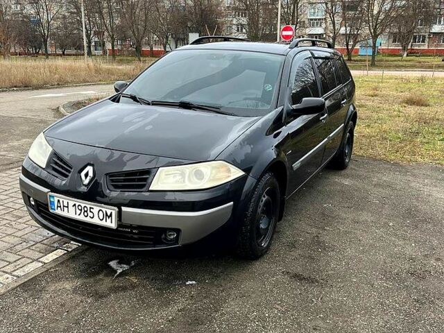 Чорний Рено Меган, об'ємом двигуна 1.6 л та пробігом 345 тис. км за 4200 $, фото 1 на Automoto.ua