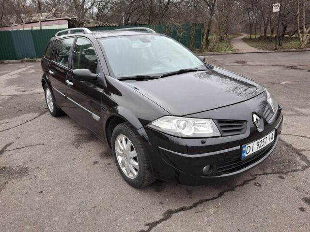 Черный Рено Меган, объемом двигателя 1.6 л и пробегом 226 тыс. км за 4999 $, фото 1 на Automoto.ua