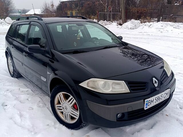 Черный Рено Меган, объемом двигателя 1.6 л и пробегом 22000 тыс. км за 4850 $, фото 1 на Automoto.ua