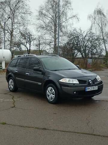 Черный Рено Меган, объемом двигателя 1.6 л и пробегом 283 тыс. км за 4750 $, фото 1 на Automoto.ua