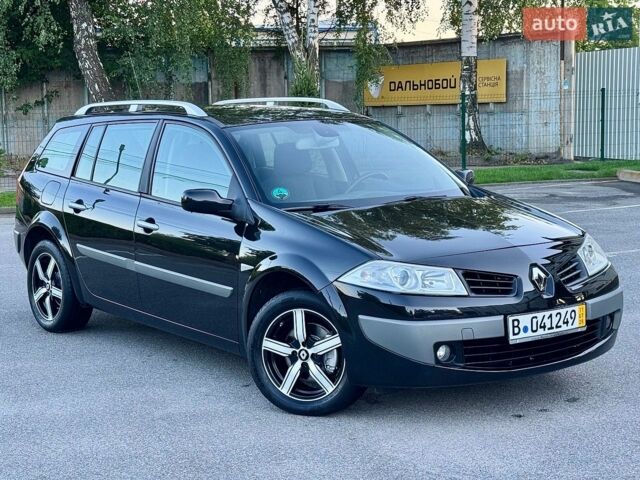 Чорний Рено Меган, об'ємом двигуна 1.6 л та пробігом 216 тис. км за 5500 $, фото 1 на Automoto.ua