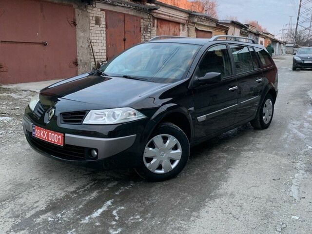 Чорний Рено Меган, об'ємом двигуна 1.6 л та пробігом 169 тис. км за 6150 $, фото 1 на Automoto.ua