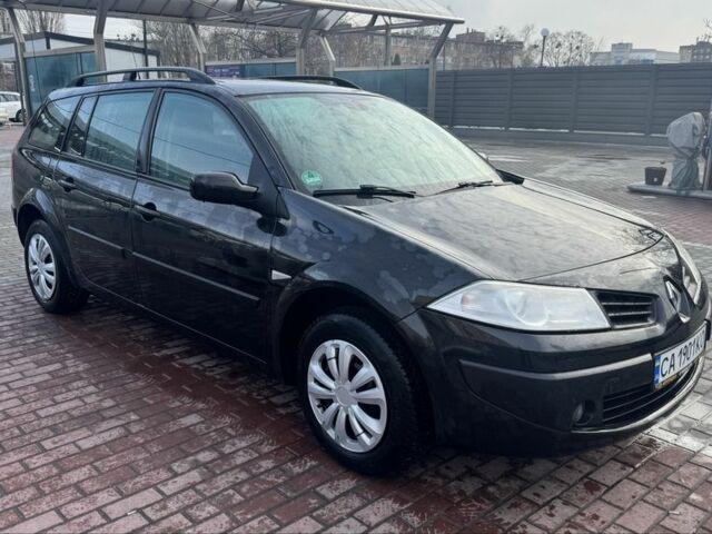 Черный Рено Меган, объемом двигателя 1.6 л и пробегом 142 тыс. км за 6200 $, фото 1 на Automoto.ua