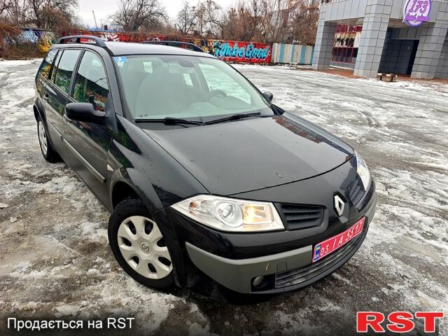 Чорний Рено Меган, об'ємом двигуна 1.6 л та пробігом 211 тис. км за 5450 $, фото 1 на Automoto.ua