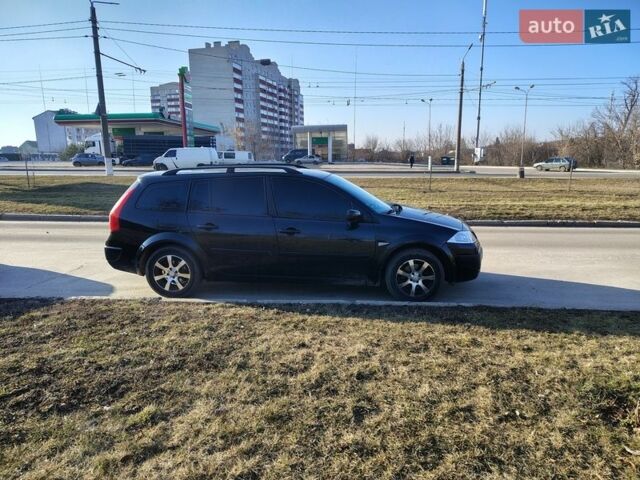 Черный Рено Меган, объемом двигателя 1.62 л и пробегом 218 тыс. км за 5500 $, фото 1 на Automoto.ua