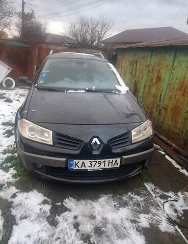 Чорний Рено Меган, об'ємом двигуна 1.6 л та пробігом 220 тис. км за 4200 $, фото 1 на Automoto.ua