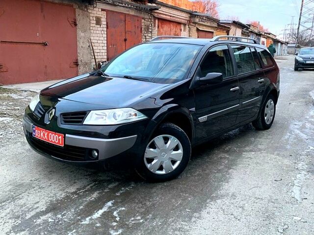 Чорний Рено Меган, об'ємом двигуна 1.6 л та пробігом 1690 тис. км за 6150 $, фото 1 на Automoto.ua