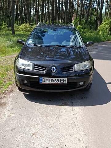 Черный Рено Меган, объемом двигателя 2 л и пробегом 265 тыс. км за 5600 $, фото 1 на Automoto.ua